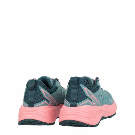 Мъжки Маратонки Karrimor Caracal Tr Womens Trainers Зелено/Розово 