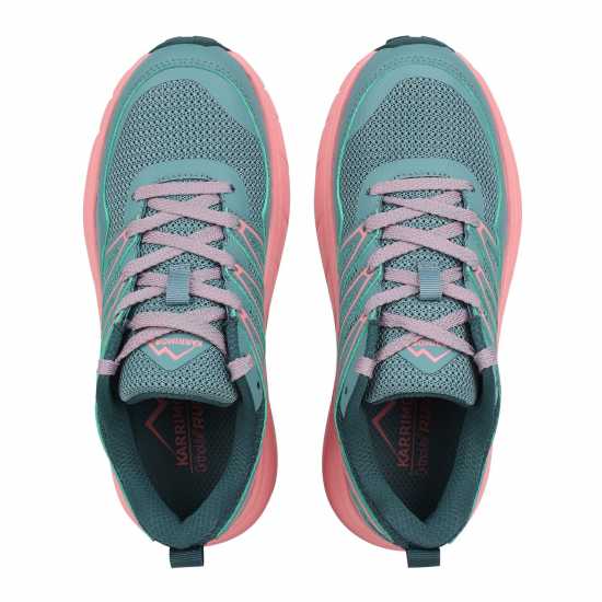 Мъжки Маратонки Karrimor Caracal Tr Womens Trainers Зелено/Розово 