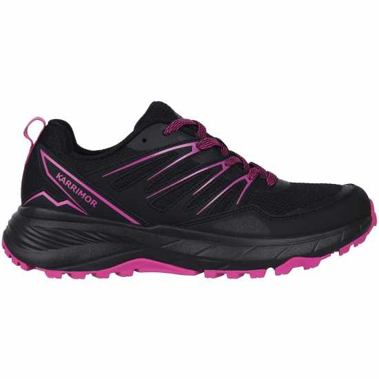 Мъжки Маратонки Karrimor Caracal Tr Womens Trainers Черно/Ягода Дамски високи кецове