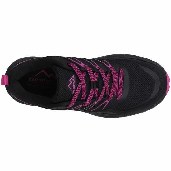 Мъжки Маратонки Karrimor Caracal Tr Womens Trainers Черно/Ягода Дамски високи кецове