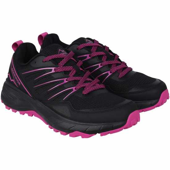 Мъжки Маратонки Karrimor Caracal Tr Womens Trainers Черно/Ягода Дамски високи кецове