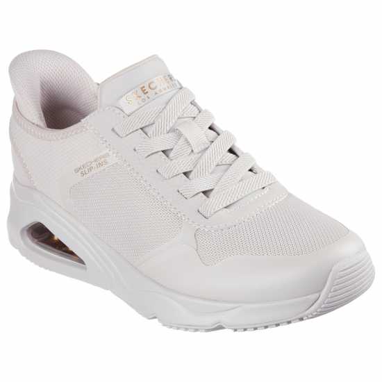 Skechers Маратонки Без Връзки Slip-Ins Mesh Hot Melt Trimmed Fash Slip On Trainers Womens От Бял/Висок Мулти Дамски маратонки