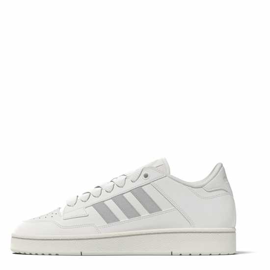 Adidas Rapid Court Low-Top Trainers Womens Три бяло Дамски високи кецове