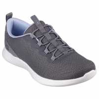 Skechers Airy Foam Low-Top Trainers Womens Угъл Дамски високи кецове