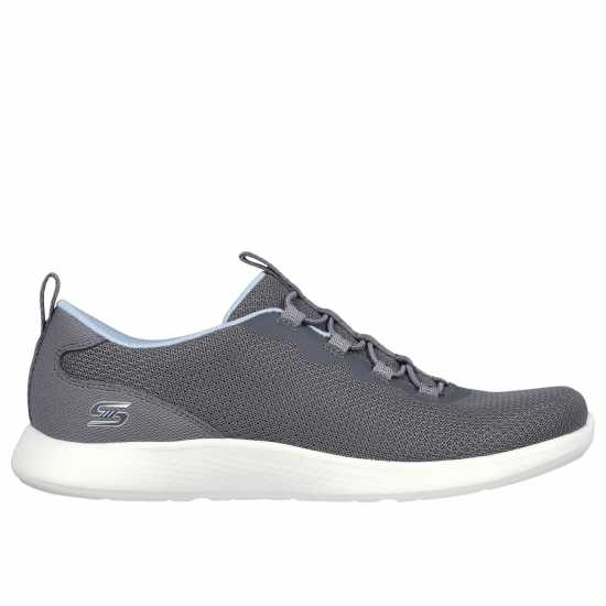 Skechers Airy Foam Low-Top Trainers Womens Угъл Дамски високи кецове