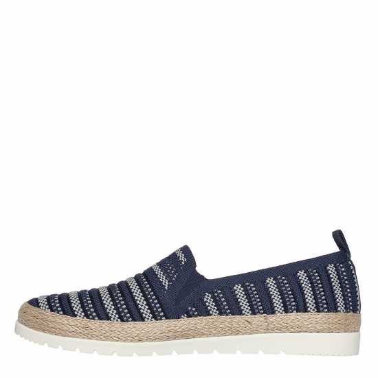 Skechers Маратонки Без Връзки Engineered Knit Twin Gore Slip On Trainers Womens Multi/Navy Дамски маратонки