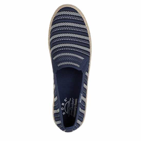 Skechers Маратонки Без Връзки Engineered Knit Twin Gore Slip On Trainers Womens Multi/Navy Дамски маратонки