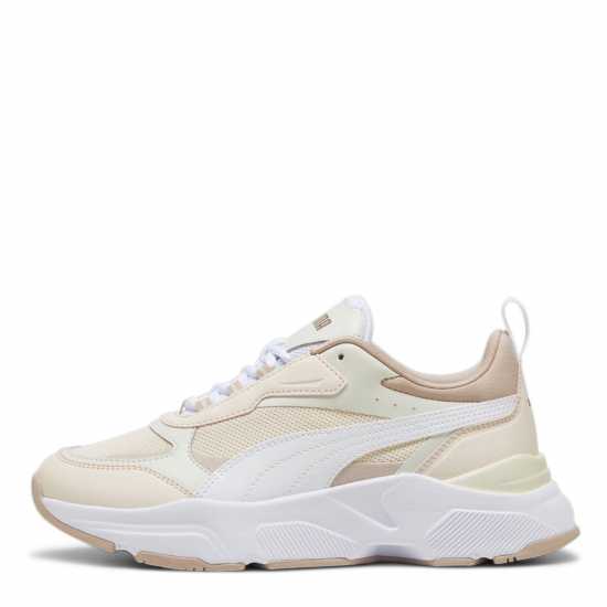 Puma Cassia Trainers Ladies Розово/Бяло Дамски високи кецове