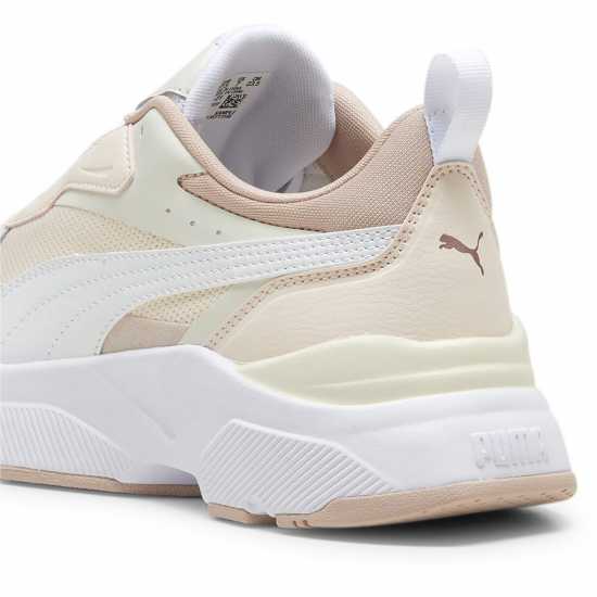 Puma Cassia Trainers Ladies Розово/Бяло Дамски високи кецове