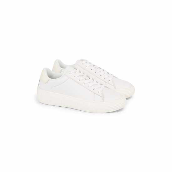 Tommy Jeans Cupsole Leather Trainer  