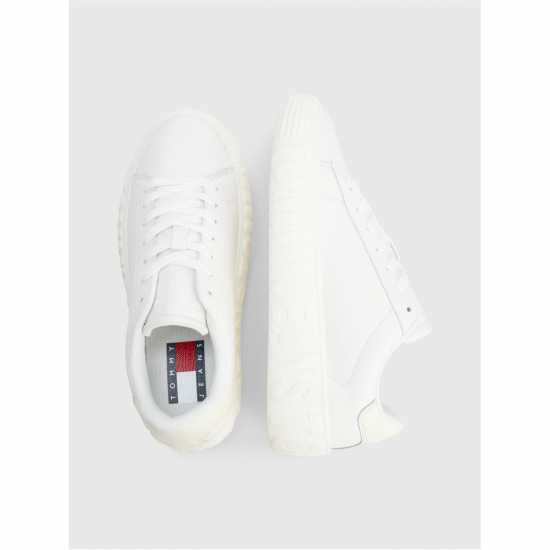 Tommy Jeans Cupsole Leather Trainer  