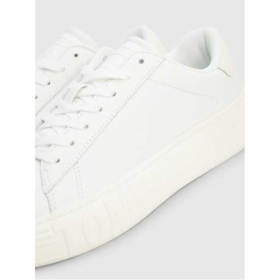 Tommy Jeans Cupsole Leather Trainer  