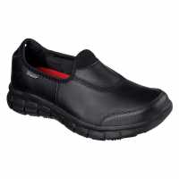 Skechers Дамски Обувки Work Suretrack Ladies Shoes Black Работни обувки