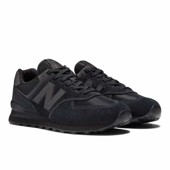 New Balance Core 574 Trainers Women's Черен Моно 