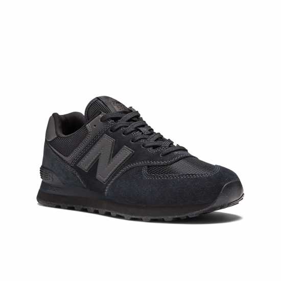 New Balance Core 574 Trainers Women's Черен Моно 