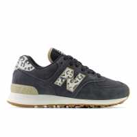 New Balance Core 574 Trainers Women's Розово (666) Дамски високи кецове