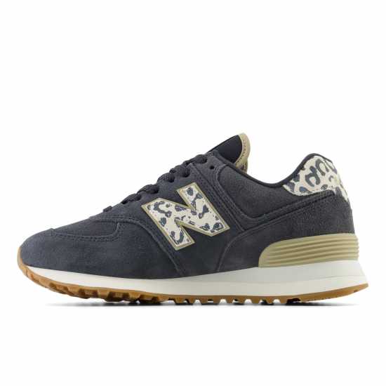 New Balance Core 574 Trainers Women's Розово (666) Дамски високи кецове