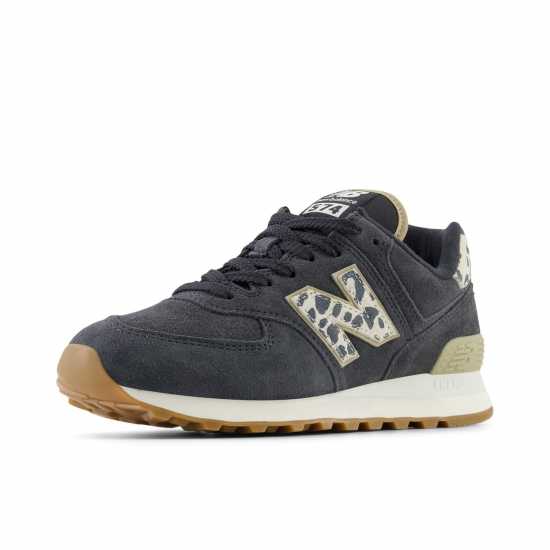 New Balance Core 574 Trainers Women's Розово (666) Дамски високи кецове