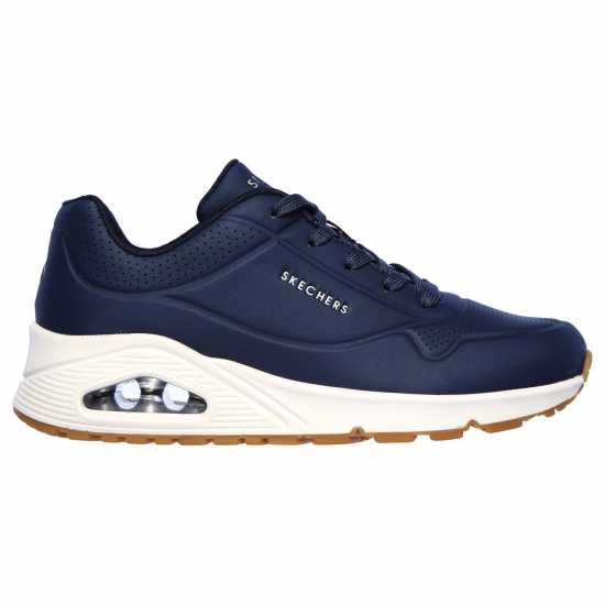 Skechers Uno Stand On Air Trainers Womens Морска синьо 