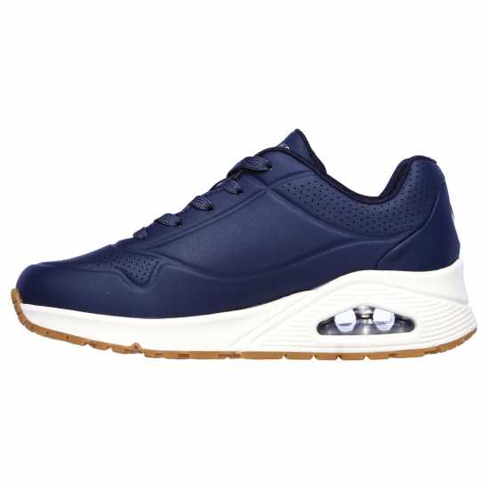 Skechers Uno Stand On Air Trainers Womens Морска синьо 