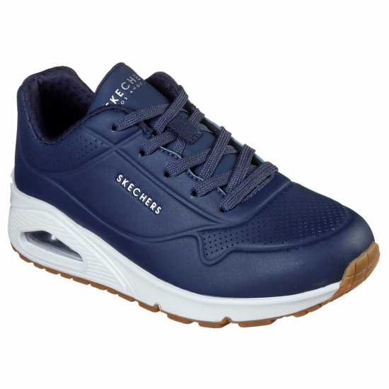 Skechers Uno Stand On Air Trainers Womens Морска синьо 