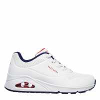 Skechers Uno Stand On Air Trainers Womens Бяло 