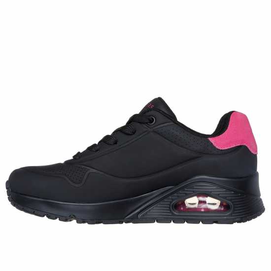 Skechers Uno Stand On Air Trainers Womens Черно/Розово 