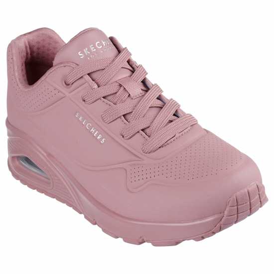 Skechers Uno Stand On Air Trainers Womens Тъмно розово 