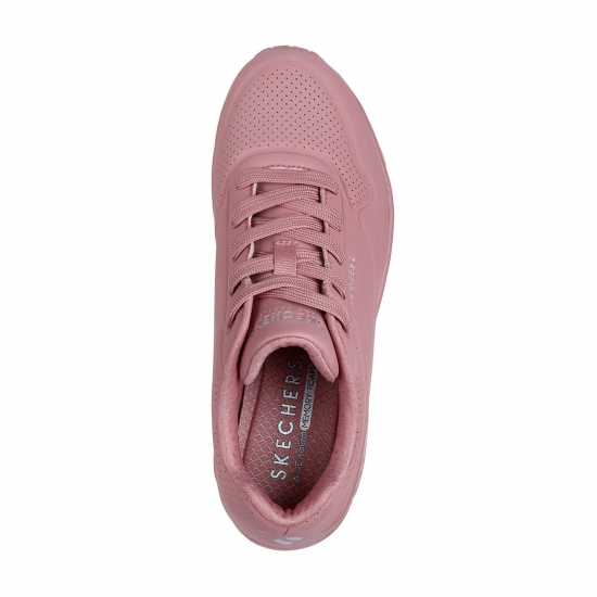 Skechers Uno Stand On Air Trainers Womens Тъмно розово 