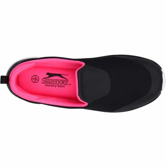 Slazenger Women's Running Shoes Black/Pink Дамски високи кецове