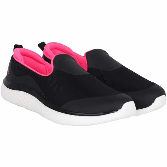 Slazenger Women's Running Shoes Black/Pink Дамски високи кецове