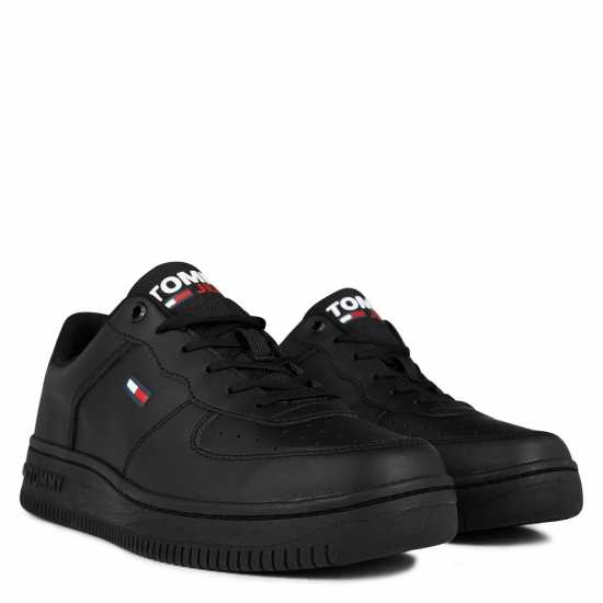 Tommy Jeans Basket Trainers Черно 