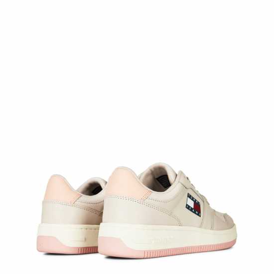 Tommy Jeans Basket Trainers Камъчен беж 