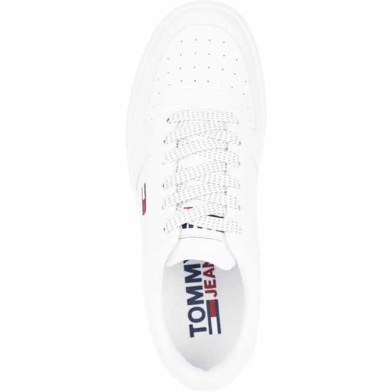 Tommy Jeans Basket Trainers Бял YBR 