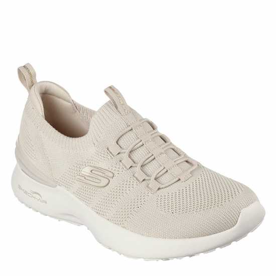 Skechers Engineered Knit Bungee Slip-On W M Slip On Runners Womens Естествено Дамски високи кецове