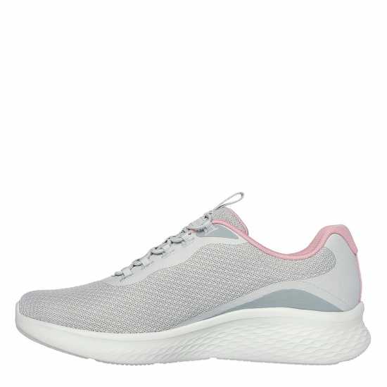 Skechers Opm Mesh Bungee Slip-On W Air-Cool Slip On Runners Womens Сиво/Розово Дамски високи кецове