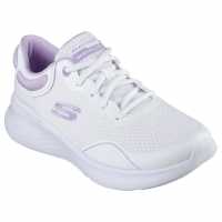 Skechers Puff Collar Hotmelt Overlay Mesh La Runners Womens  Дамски високи кецове