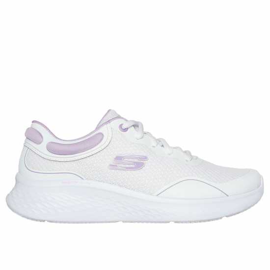 Skechers Puff Collar Hotmelt Overlay Mesh La Runners Womens  Дамски високи кецове