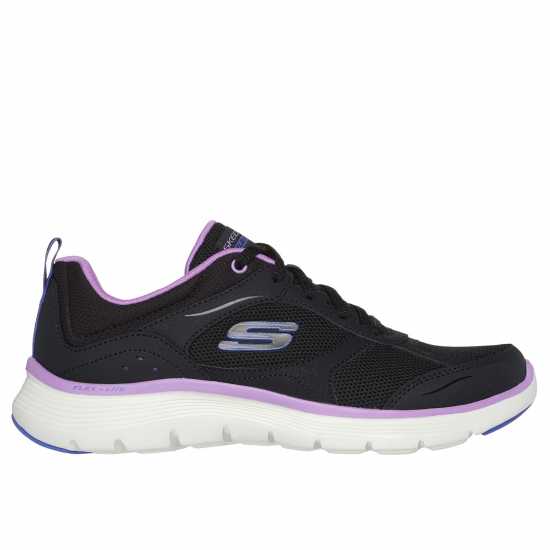 Skechers Flex Appeal 5.0 Runners Womens Черно/Розово Дамски високи кецове