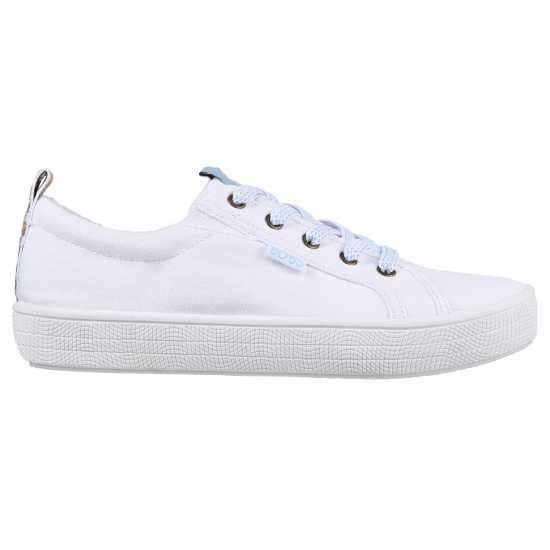 Skechers Маратонки Без Връзки Bobs B Extra Cute Slip On Trainers Womens Бяло Дамски високи кецове