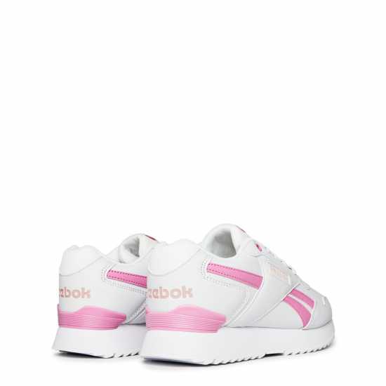 Reebok Дамски Маратонки Royal Glide Ripple Clip Ladies Trainers Grey/Pink Дамски маратонки