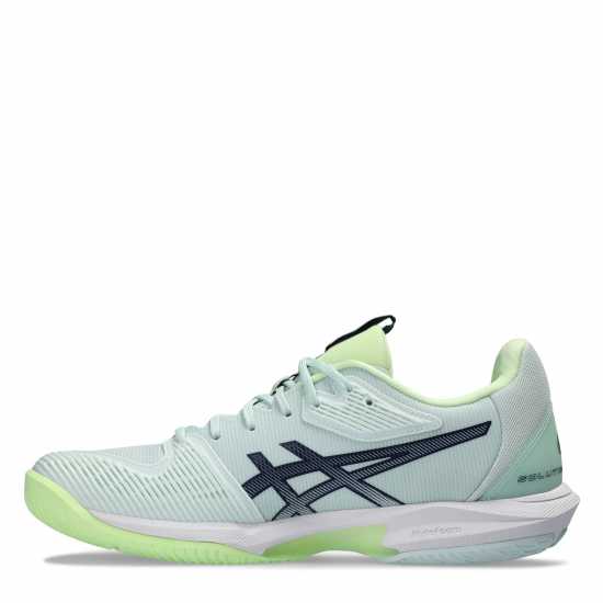 Asics Мъжки Маратонки За Тенис Solution Swift  Ff 3 Womens Tennis Shoes Бледо мента/синьо Дамски високи кецове