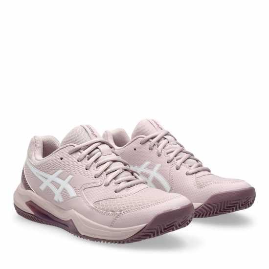 Asics Gel-Dedicate 8 Clay Women's Tennis Shoes Водар Рос / Уит Дамски високи кецове