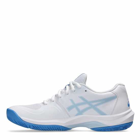 Asics Мъжки Маратонки За Тенис Game Ff Womens Tennis Shoes Бяло/Синьо Дамски тенис маратонки