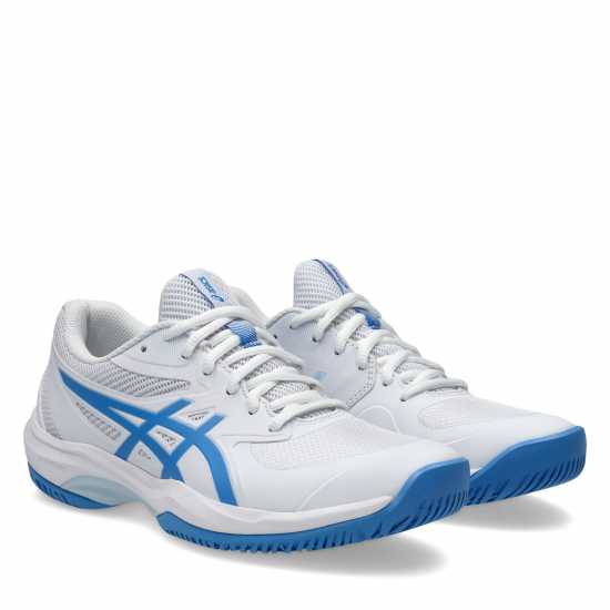 Asics Мъжки Маратонки За Тенис Game Ff Womens Tennis Shoes Бяло/Синьо Дамски тенис маратонки