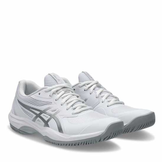 Asics Мъжки Маратонки За Тенис Game Ff Womens Tennis Shoes Бяло/сребро Дамски тенис маратонки