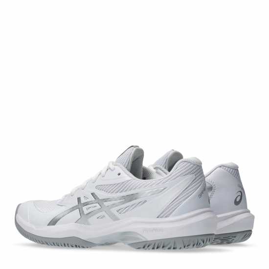 Asics Мъжки Маратонки За Тенис Game Ff Womens Tennis Shoes Бяло/сребро Дамски тенис маратонки