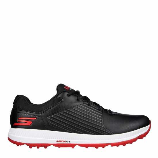 Skechers Go Golf Elite 5 - Gf Spiked Shoes Mens Черно/Червено Голф пълна разпродажба