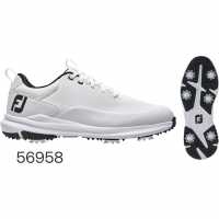 Footjoy 2024 Tr Rvl Sn51 Wht/Blk Packd Голф обувки за мъже