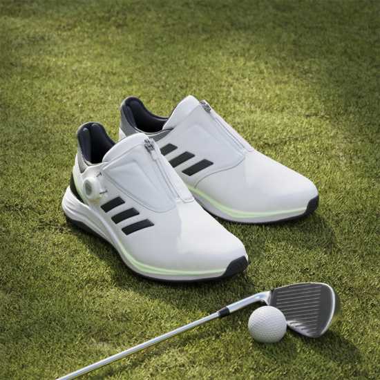 Adidas Solarmotion Boa 24 Golf Shoes Adults Фтур Бял Голф обувки за мъже